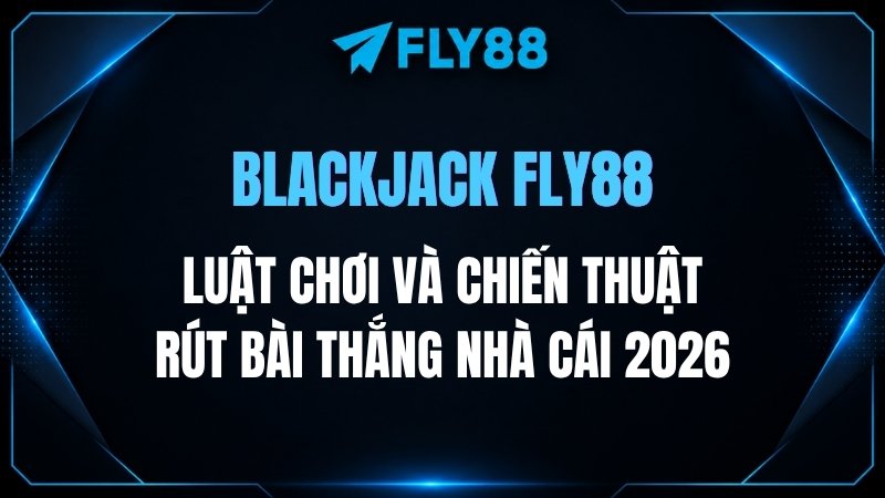 Blackjack Fly88: Luật chơi và Chiến thuật rút bài thắng nhà cái 2026