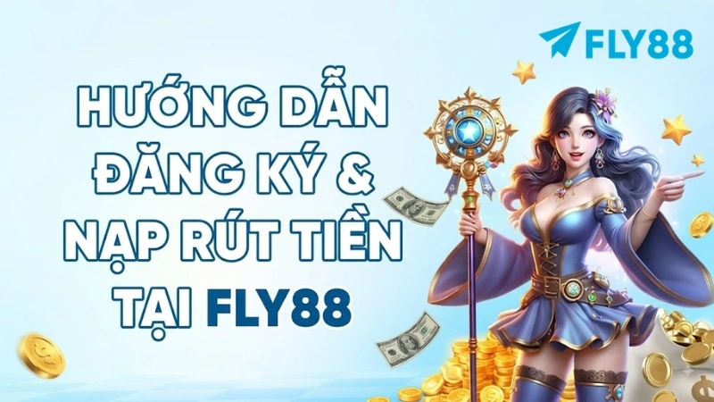 Hướng Dẫn Đăng Ký & Nạp Rút Tiền Tại Fly88